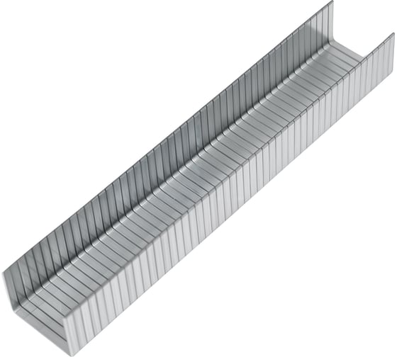 Скобы прямоугольные закаленные Тип 140 (1000 шт; 8 мм) Biber 85837 тов-085745