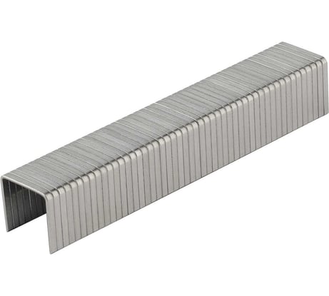 Скобы прямоугольные закаленные Тип 140 (1000 шт; 10 мм) Biber 85838 тов-085747