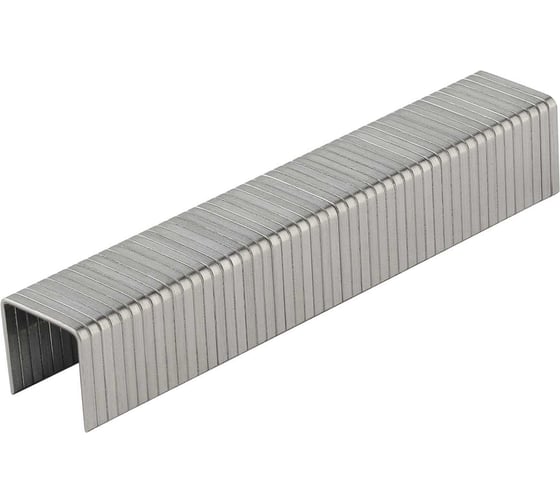 Скобы прямоугольные закаленные Тип 140 (1000 шт; 10 мм) Biber 85838 тов-085747