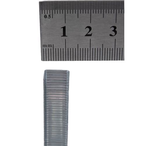 Скобы прямоугольные закаленные Тип 140 (1000 шт; 10 мм) Biber 85838 тов-085747