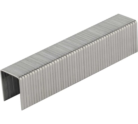 Скобы прямоугольные закаленные Тип 140 (1000 шт; 14 мм) Biber 85840 тов-085749