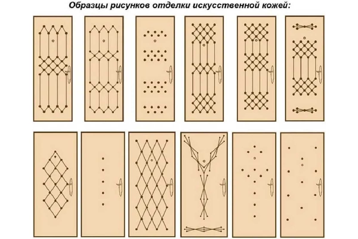 отделка мебели декоративными гвоздями