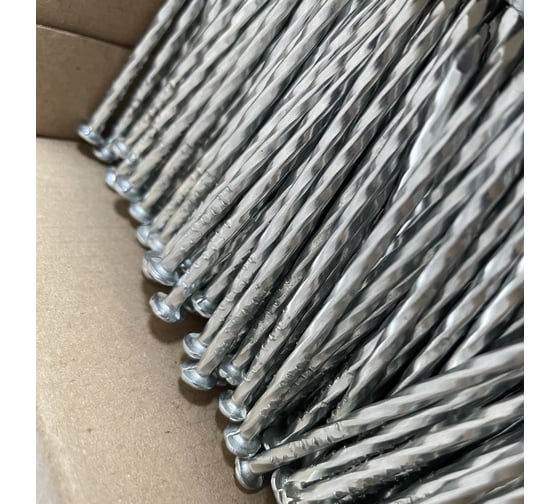 Гвозди Steelfix винтовые, 3,0x70 цинк 0,5кг (121 шт) ГВЦ307005