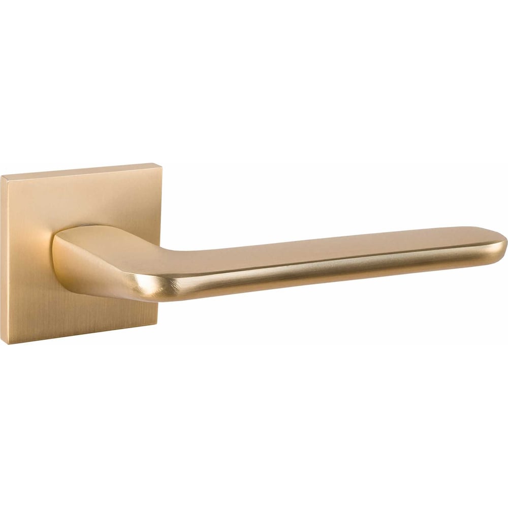 Дверная ручка PUERTO Гляссе серия SLIM золото матовое сатинированное ...