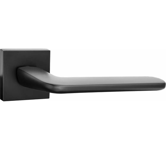 Дверная ручка PUERTO Гляссе серия SLIM черный INAL 555-03 slim B
