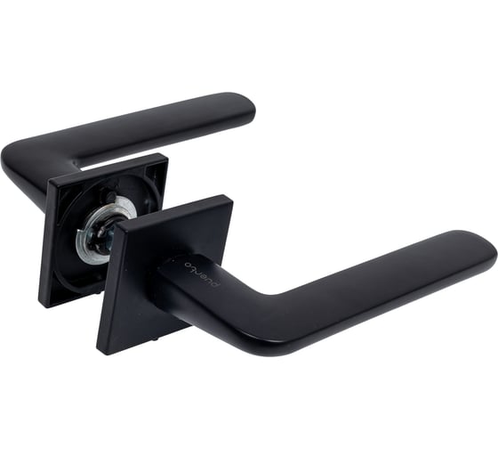 Дверная ручка PUERTO Гляссе серия SLIM черный INAL 555-03 slim B