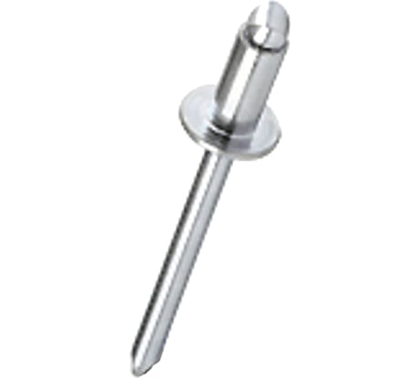 Заклепка вытяжная открытая сталь/сталь St/St (50 шт; 6.4x18 мм; Борт: Стандарт) MESSER 114016418-50