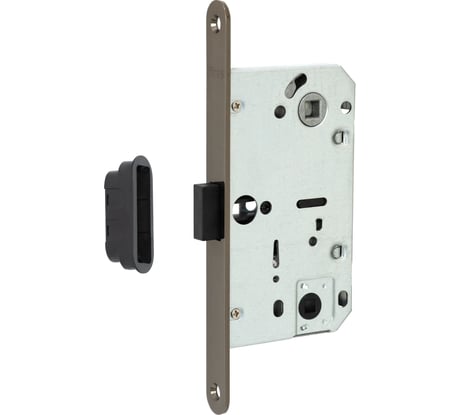 Межкомнатный механизм под фиксатор VETTORE wc 410 b-s magnet bn чёрный никель 20031