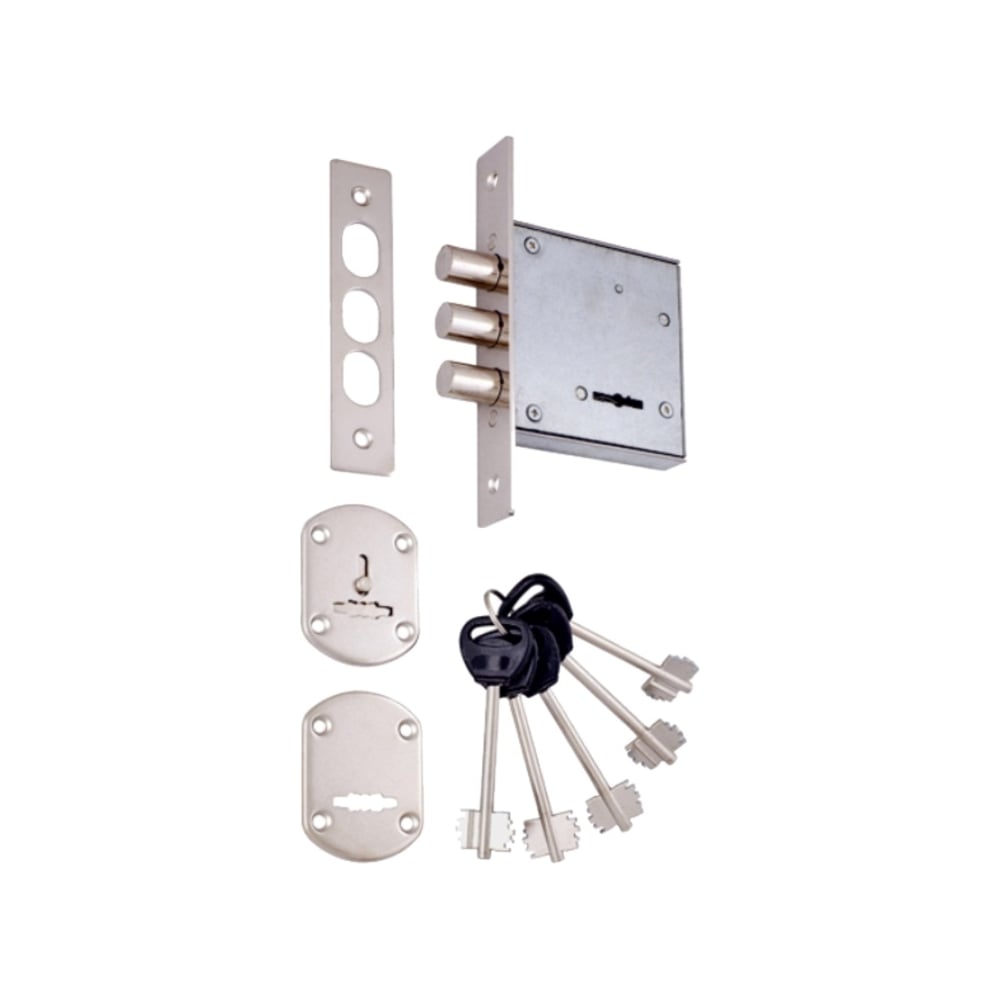 Врезной замок под сувальдный ключ VETTORE vеttore 1082 cp длинный ключ ...