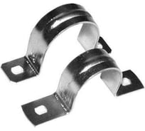 Двухлапковая металлическая скоба Рувинил с внутренним диаметром 14 мм 30 шт С21414