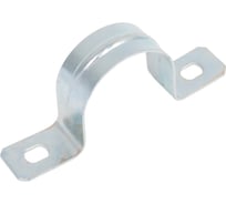 Двухлапковая металлическая скоба Рувинил с внутренним диаметром 34 мм 20 шт С21434