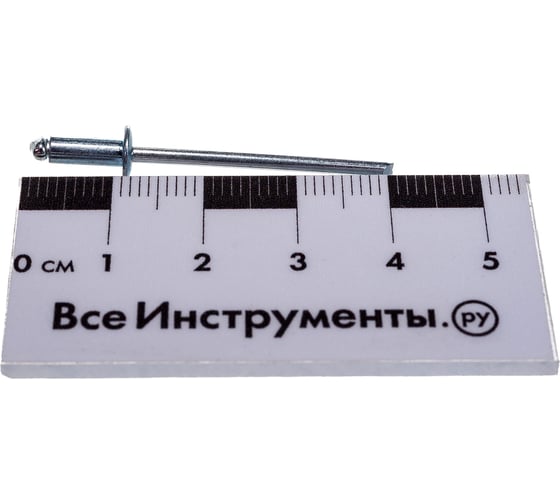Заклепка вытяжная открытая сталь/сталь St/St (50 шт; 3.2x8 мм; Борт: Стандарт) MESSER 114013208-50