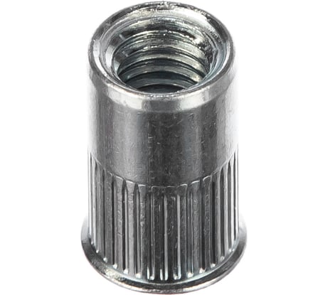 Заклепка резьбовая стальная цилиндрическая с насечкой (50 шт; М8; уменьшенный борт) MESSER 212208S-50