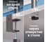 Кронштейн для двух мониторов ONKRON 13"-34" настольный, чёрный D208E-B 11