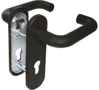 Ручка на планке для противопожарных дверей VETTORE 1919 mbp, черный матовый 20542