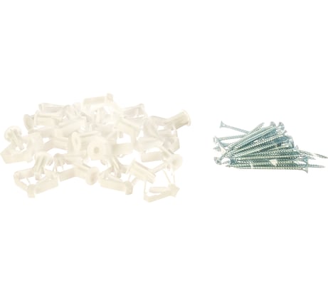 Дюбель-анкер Бабочка с шурупом ПАРТНЕР POLA 25шт ФАС 44743 25