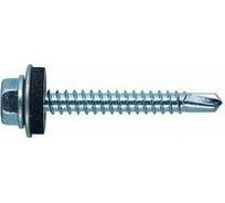 Кровельный саморез КВАДРА 5.5x25 цинк, кор. 100 шт., сверло PT.3 шайба EPDM 550251000100