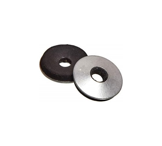 Кровельная шайба КВАДРА 5.5x16 уп. 500 шт., EPDM, чёрный, 2,5 мм 551625003500 1
