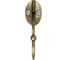 Мебельный крючок ТУНДРА однорожковый, цвет бронза, 1 шт. 9139768 1