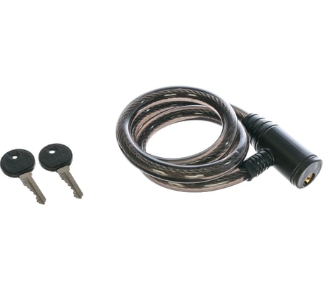 Велосипедный замок (12 x 800 мм, черный) Top Tools 90U245