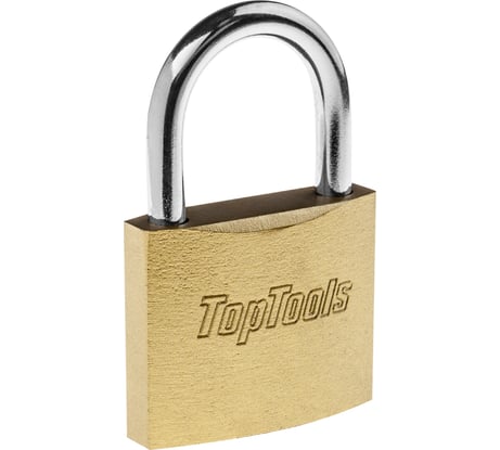 Висячий замок (60 мм, 3 ключа) Top Tools 90U273