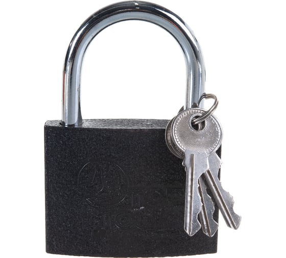 Висячий замок 75 мм, 2 ключа Top Tools 90U304