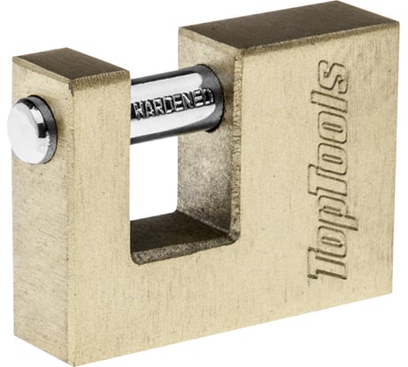 Висячий цилиндровый замок 60 мм, 2 ключа Top Tools 90U261