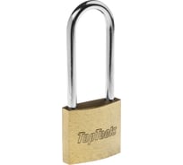 Висячий замок (длинная дужка, 60 мм, 2 ключа) Top Tools 90U282