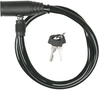 Велосипедный черный замок 4 x 680 мм Top Tools 90U233