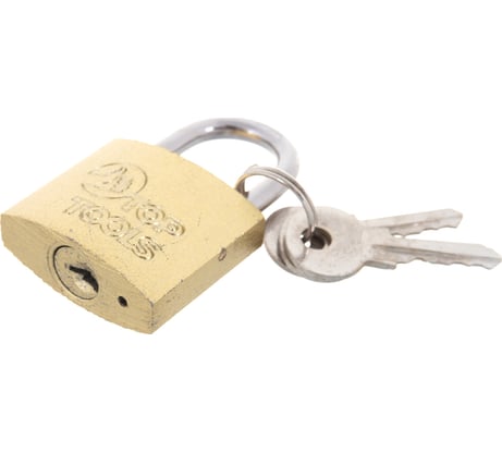 Висячий замок 30 мм 3 ключа Top Tools 90U270