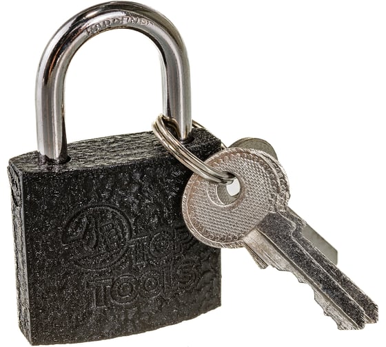 Висячий замок 30 мм, 3 ключа Top Tools 90U300
