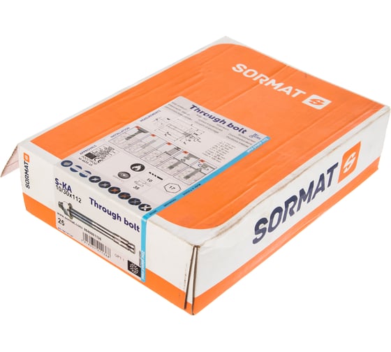 Клиновой анкер SORMAT S-KA 10/30-112 25 шт 9640001136