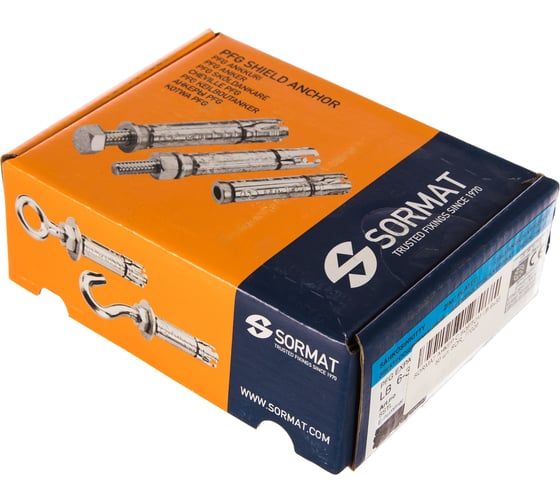 Анкер с болтом SORMAT LB 6х35 50 шт. 9640077026