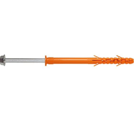 Фасадный дюбель с шурупом SORMAT S-UF 10х135 HEX SW13 T40 ZN 40 шт. 9640076019