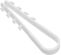 Дюбель-хомут DM PLAST белый 11-18 мм для круглого кабеля, 100шт 11-18кр