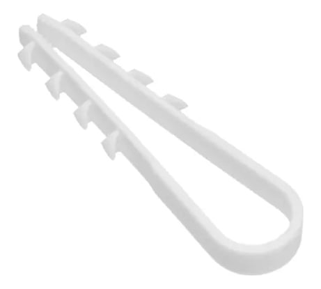 Дюбель-хомут DM PLAST белый 11-18 мм для круглого кабеля, 100шт 11-18кр