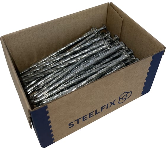 Винтовые гвозди Steelfix  3,5x90 цинк 0,5кг (85 шт) ГВЦ359005