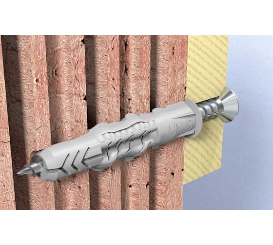 Универсальный дюбель с буртом Fischer UX 8X50 R 77870