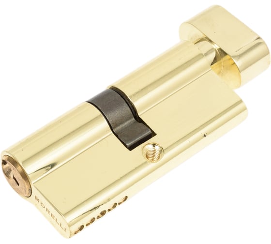 Ключевой цилиндр с заверткой MORELLI 70CK PG 70 мм, цвет - золото 9008943