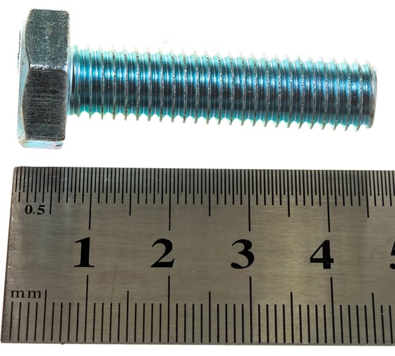 Болт Невский Крепеж DIN 933 10x40 полная резьба 8.8 ZN 50 шт. 826814