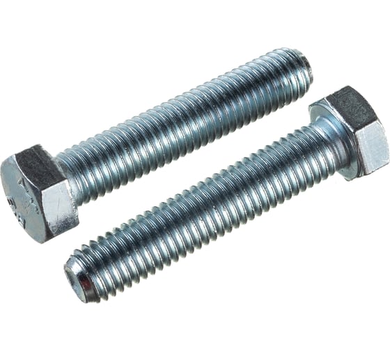 Шестигранный болт Партнер DIN 933, 12x60, полн. рез., 8.8, ZN, 50 шт. ФАС 1070 74