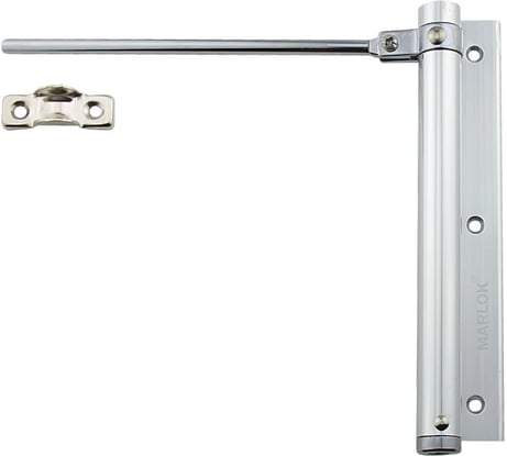 Пружинный дверной доводчик Marlok DС-35 серебро 011744