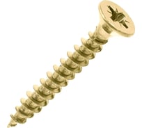 Саморез Мир крепежа DIN 7962 4,5x40 Pozi желтый цинк (1500 шт) Т0000004175