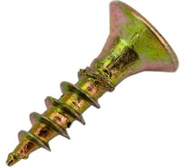 Саморез Мир крепежа DIN 7962 2,5x10 Pozi желтый цинк (1000 шт) Т0000018913