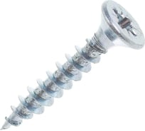 Саморез Мир крепежа DIN 7962 3,5x35 Pozi белый цинк (1000 шт) Т0000018396