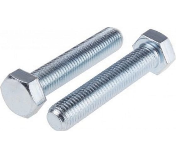 Болт Мир крепежа ГОСТ 7798/DIN 933 М10x120 5,8 цинк П/Р (5 кг) УТ000039026 1
