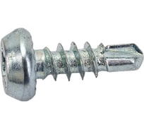 Саморез Качественный крепеж 3,8х11 полуцилиндр, оцинкованный сверло 750 шт 0300073 КЧ