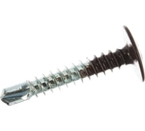 Саморез с прессшайбой Качественный крепеж коричневая 4,2х25 сверло 230 шт 0300305 КЧ