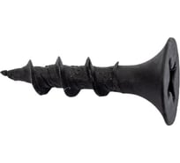 Саморез Качественный крепеж 3,5х16 потай, крупная резьба, оксид 650 шт 0300355 КЧ