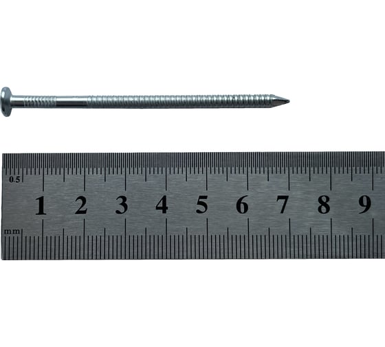 Гвозди ершёные Steelfix 3,1x70 цинк 0,5кг (113 шт) ГЕЦ317005